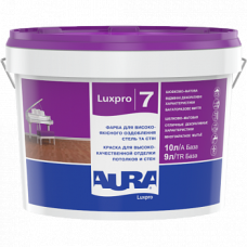краска для потолков и стен Aura Luxpro 7 (Аура Люкспро 7) 10л