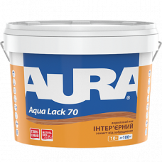 Aura Aqua Lack 70 акриловый лак для интерьеров 10 л