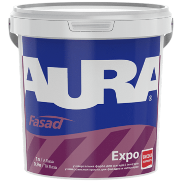 Aura Fasad Expo универсальная акриловая краска (матовая) 1л.