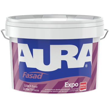 Aura Fasad Expo универсальная акриловая краска (матовая) 2,5л.