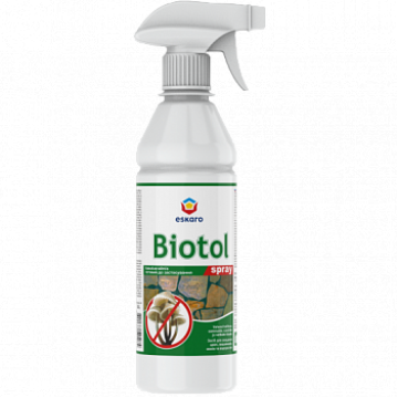 Eskaro Biotol Spray Дезинфицирующее средство против плесени, мхов, лишайников и водорослей 0,5л.