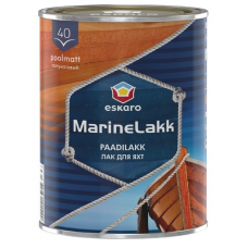 Eskaro Marine lak 10,40,90 уретан-алкидный лак для яхт 0,95л.