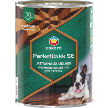 Eskaro Parketilakk SE 30, 60 уретан-алкидный лак для деревянных и бетонных полов 1л.