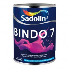 SADOLIN BINDO 7 -  Матова фарба для стін та стелі, що миється 1л