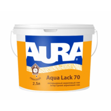 Aura Aqua Lack 70 акриловый лак для интерьеров 2,5 л
